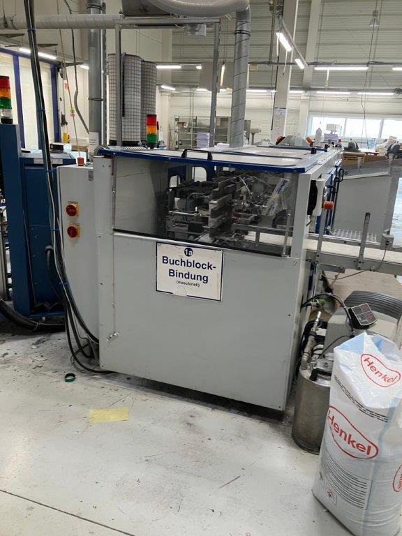 Book on Demand Perfect Binder - spine gluing station DGR Graphic KM 40 - آلة تجليد: صورة 2 Book on Demand Perfect Binder - spine gluing station DGR Graphic KM 40 - آلة تجليد: صورة 2