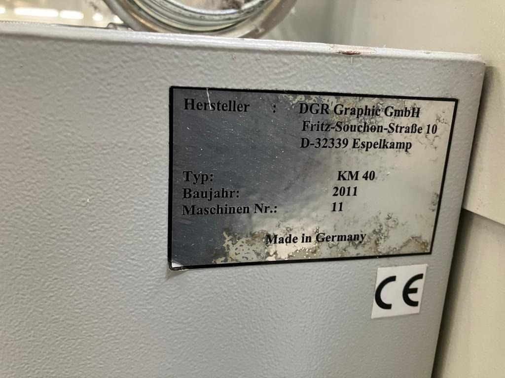 Book on Demand Perfect Binder - spine gluing station DGR Graphic KM 40 - آلة تجليد: صورة 5 Book on Demand Perfect Binder - spine gluing station DGR Graphic KM 40 - آلة تجليد: صورة 5