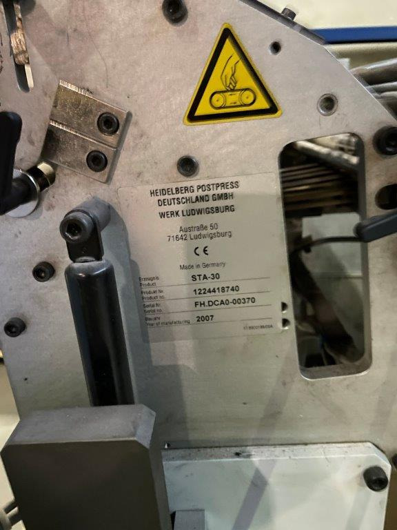 Small sized mobile stack delivery Heidelberg Stahlfolder STA 30 F - آلة الطي: صورة 2 Small sized mobile stack delivery Heidelberg Stahlfolder STA 30 F - آلة الطي: صورة 2