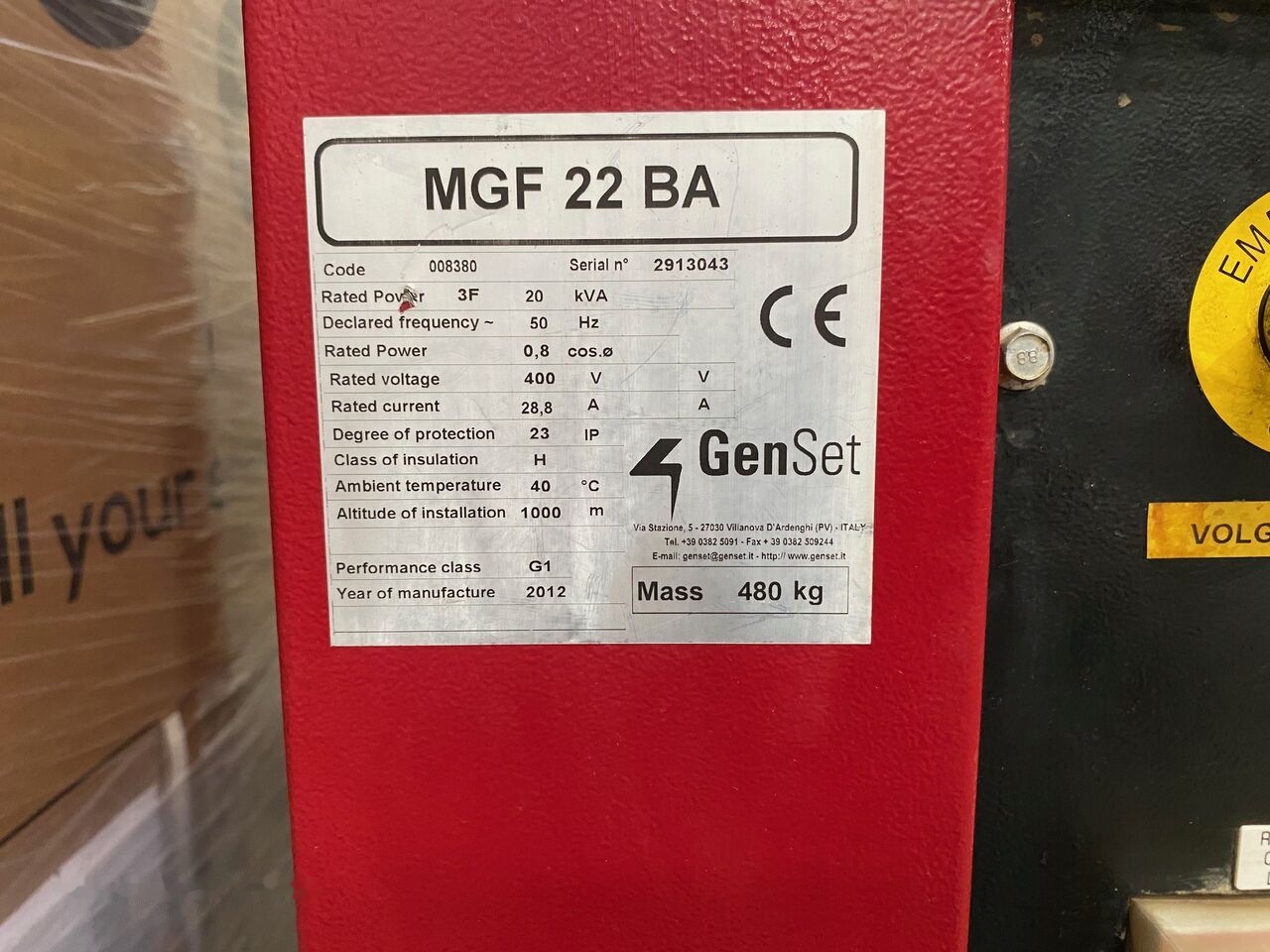 GenSet 20 kVa Yanmar - مجموعة المولدات: صورة 5 GenSet 20 kVa Yanmar - مجموعة المولدات: صورة 5