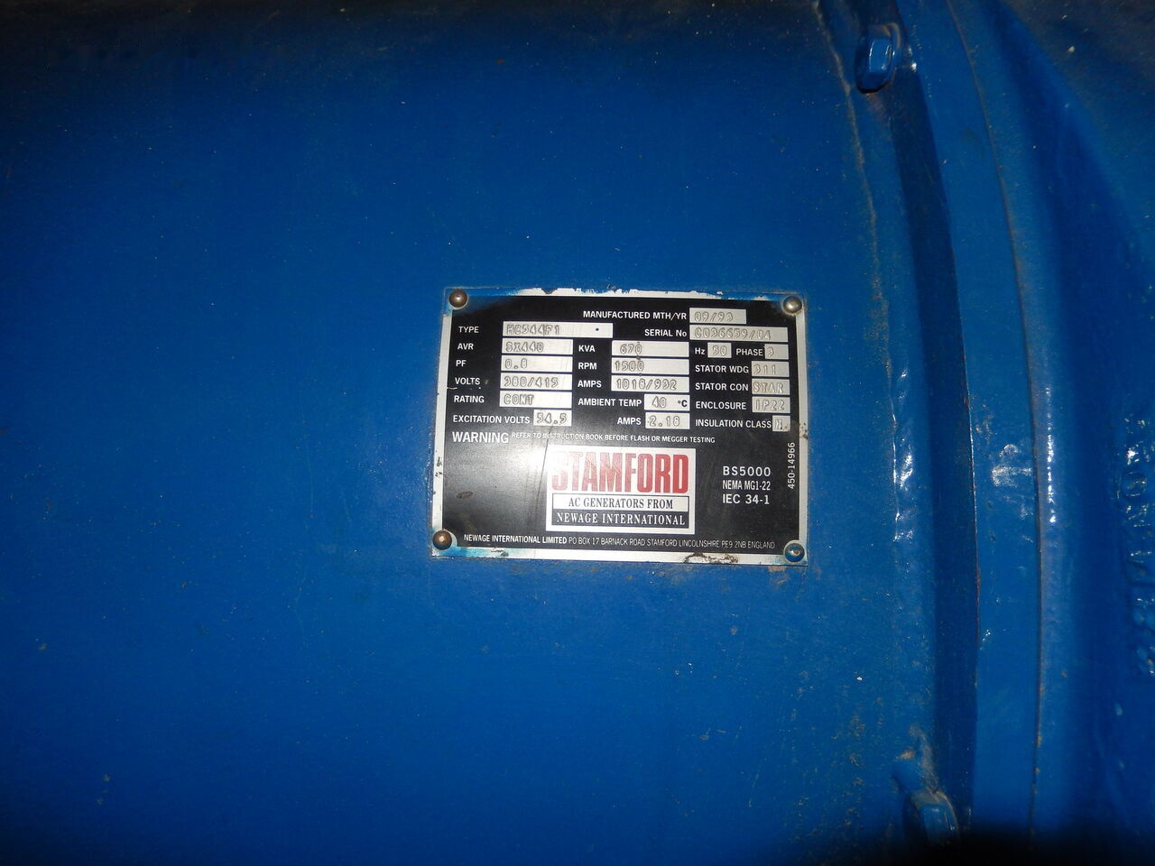 Perkins 630 kVa 3012TAG3 - مجموعة المولدات: صورة 4 Perkins 630 kVa 3012TAG3 - مجموعة المولدات: صورة 4