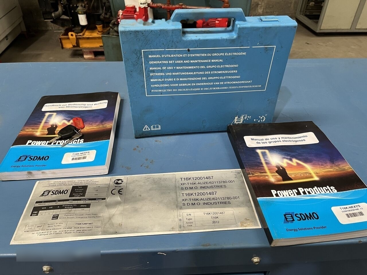 مجموعة المولدات SDMO 16 kVa Mitsubishi diesel: صورة 8