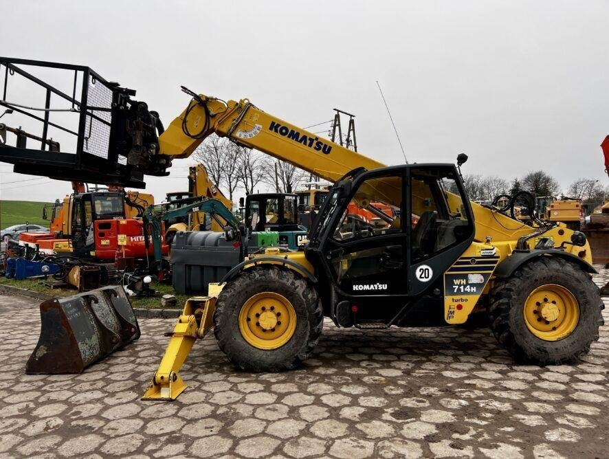 Komatsu WH714 H kosz - رافعة تلسكوبية: صورة 4 Komatsu WH714 H kosz - رافعة تلسكوبية: صورة 4