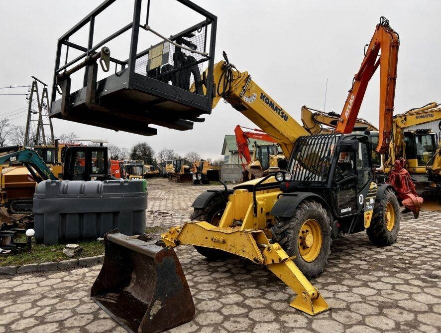 Komatsu WH714 H kosz - رافعة تلسكوبية: صورة 1 Komatsu WH714 H kosz - رافعة تلسكوبية: صورة 1