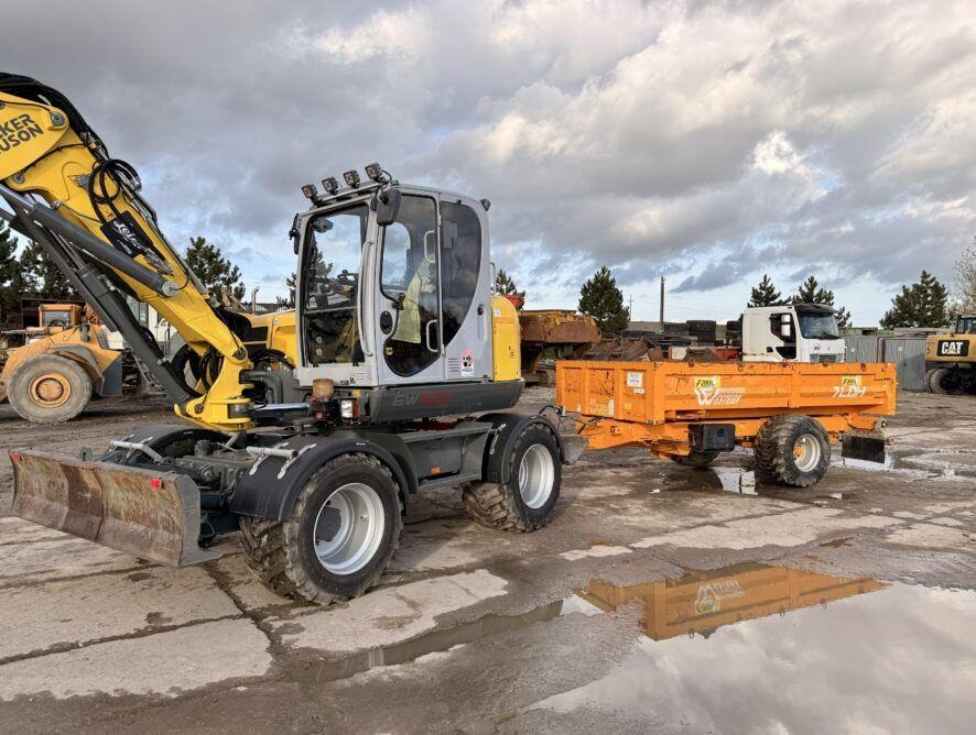 Wacker Neuson EW100 - حفارة دولاب: صورة 4 Wacker Neuson EW100 - حفارة دولاب: صورة 4