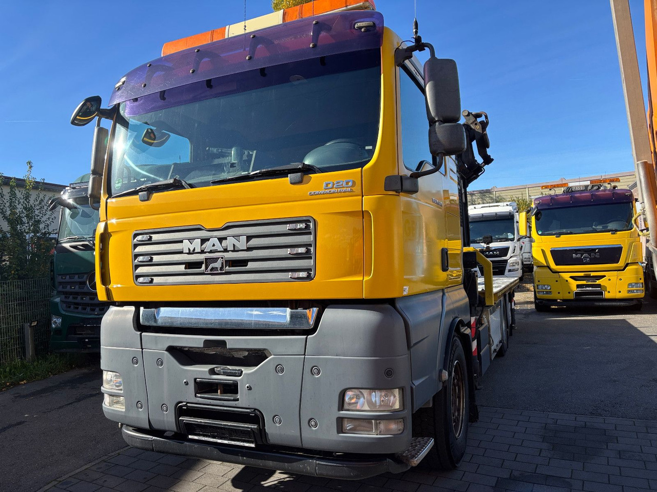 MAN TGA 26.440 FASSI F450AXP Containerauf./Lenkachse - شاحنة كرين: صورة 4 MAN TGA 26.440 FASSI F450AXP Containerauf./Lenkachse - شاحنة كرين: صورة 4