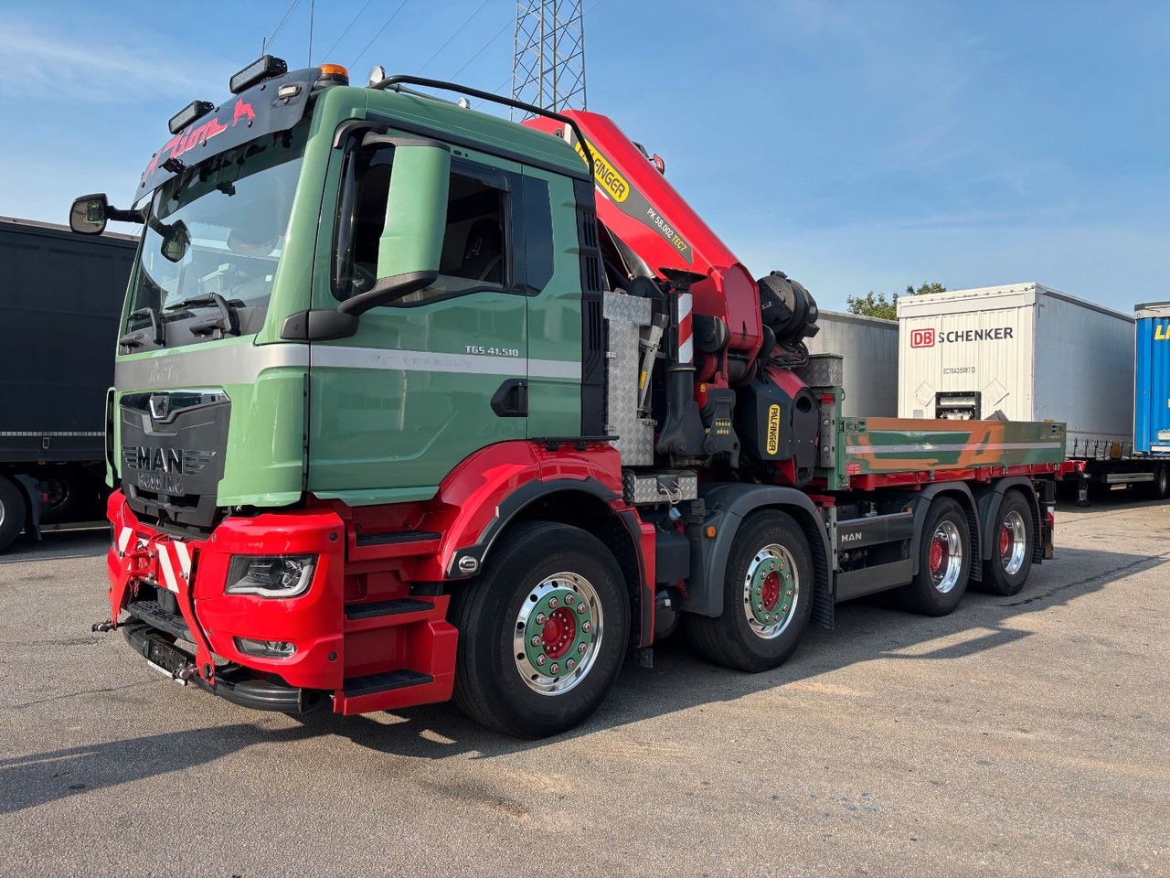 MAN TGS 41.510 Palfinger PK 58.002 - شاحنات مسطحة, شاحنة كرين: صورة 1 MAN TGS 41.510 Palfinger PK 58.002 - شاحنات مسطحة, شاحنة كرين: صورة 1