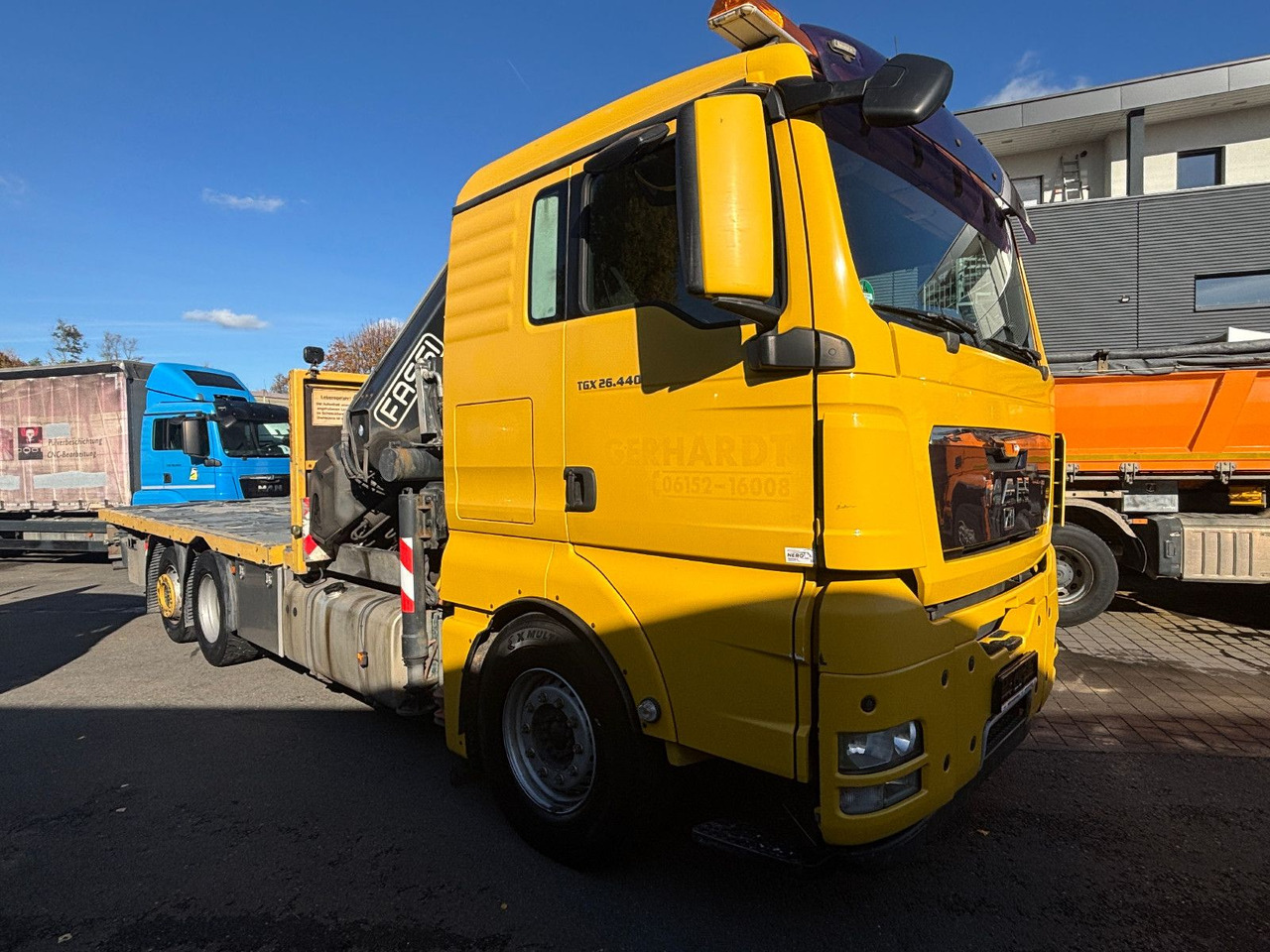 MAN TGX 26.440 FASSI F450XP Containeraufn./Lenkachse MAN TGX 26.440 FASSI F450XP Containeraufn./Lenkachse: صورة 10 MAN TGX 26.440 FASSI F450XP Containeraufn./Lenkachse MAN TGX 26.440 FASSI F450XP Containeraufn./Lenkachse: صورة 10