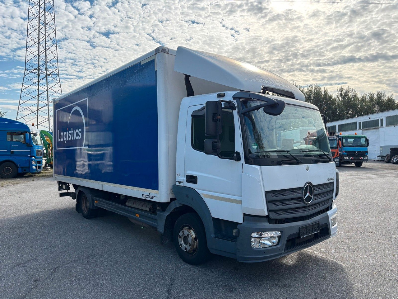 Mercedes-Benz Atego 821 Luft/LBW/EU6/Klima/Navi - شاحنة مغلقة الصندوق: صورة 3 Mercedes-Benz Atego 821 Luft/LBW/EU6/Klima/Navi - شاحنة مغلقة الصندوق: صورة 3