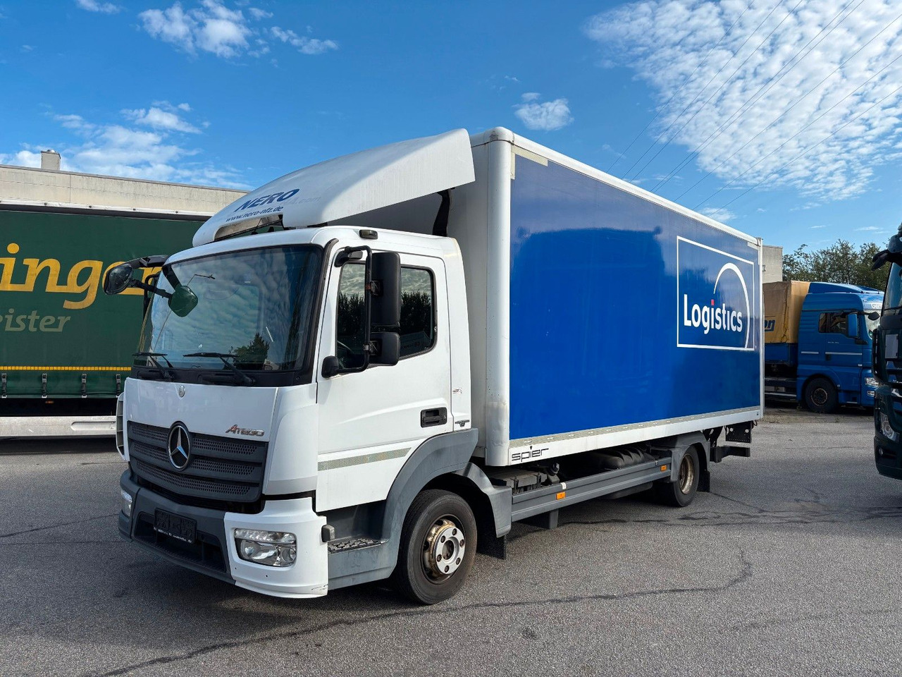 Mercedes-Benz Atego 821 Luft/LBW/EU6/Klima/Navi - شاحنة مغلقة الصندوق: صورة 1 Mercedes-Benz Atego 821 Luft/LBW/EU6/Klima/Navi - شاحنة مغلقة الصندوق: صورة 1