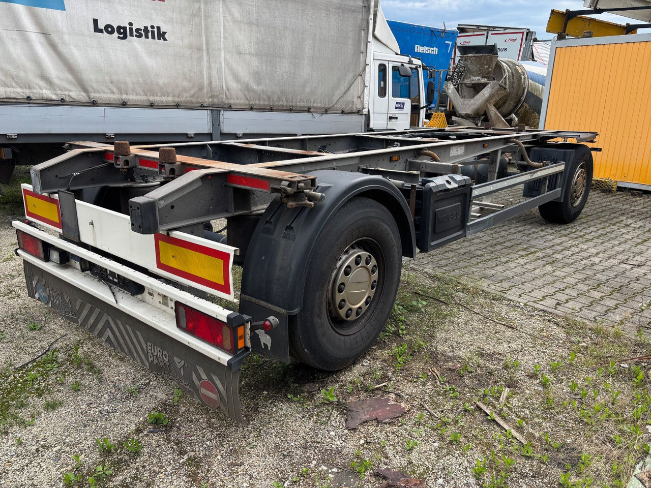 Schmitz Cargobull AWF 18 Containeraufbau/VERZINKT/Scheibe - مقطورة نقل الحاويات: صورة 3 Schmitz Cargobull AWF 18 Containeraufbau/VERZINKT/Scheibe - مقطورة نقل الحاويات: صورة 3