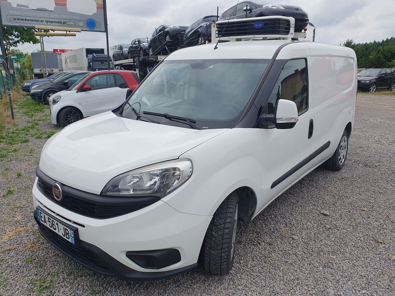 FIAT DOBLO LONG CHLODNIA carrier+230v KLIMA EURO6 - شاحنة مُبرّدة للتوصيل: صورة 1 FIAT DOBLO LONG CHLODNIA carrier+230v KLIMA EURO6 - شاحنة مُبرّدة للتوصيل: صورة 1