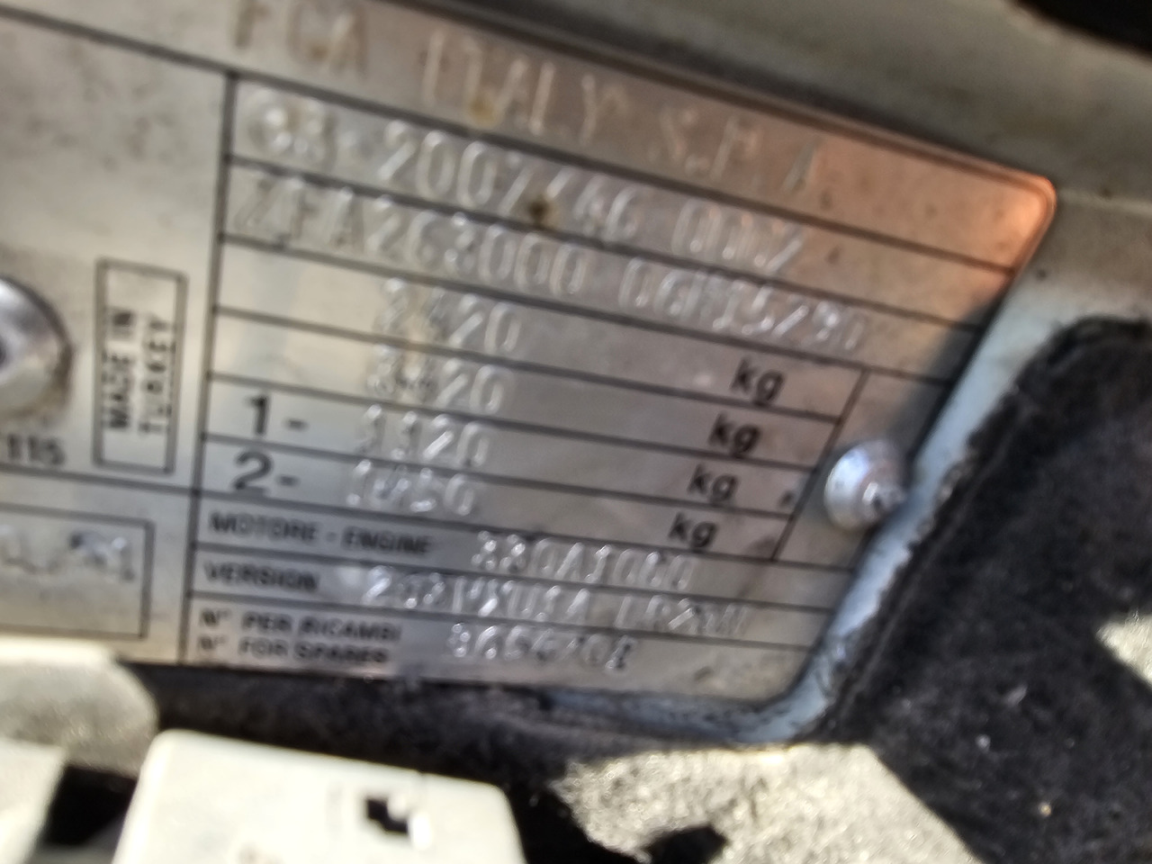 شاحنة مُبرّدة للتوصيل FIAT DOBLO LONG CHLODNIA carrier KLIMA  EURO6 [ Copy ] [ Copy ]: صورة 10