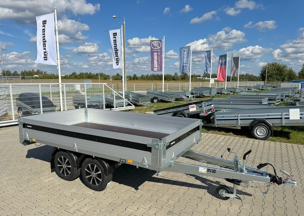 BRENDERUP Brenderup 4310 ATB2000 | 308x167 cm | burty i koła ALU | 2000kg DMC - مقطورات مسطحة: صورة 1 BRENDERUP Brenderup 4310 ATB2000 | 308x167 cm | burty i koła ALU | 2000kg DMC - مقطورات مسطحة: صورة 1