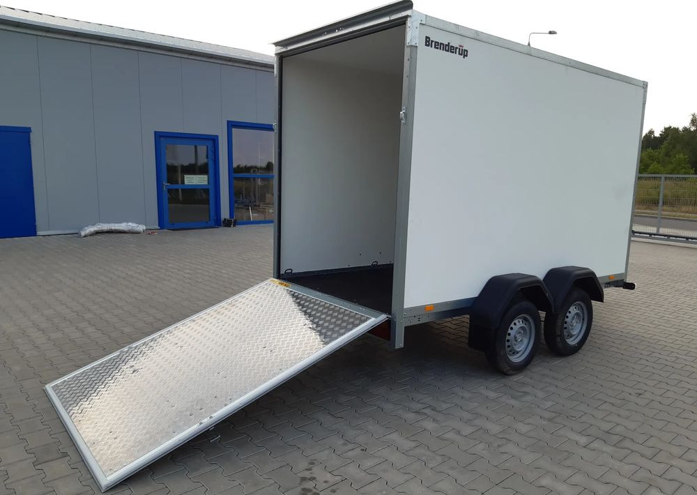 BRENDERUP Brenderup Cargo 7350 TBR rampa 350x155x185 cm - مقطورة صندوق مغلق: صورة 1 BRENDERUP Brenderup Cargo 7350 TBR rampa 350x155x185 cm - مقطورة صندوق مغلق: صورة 1