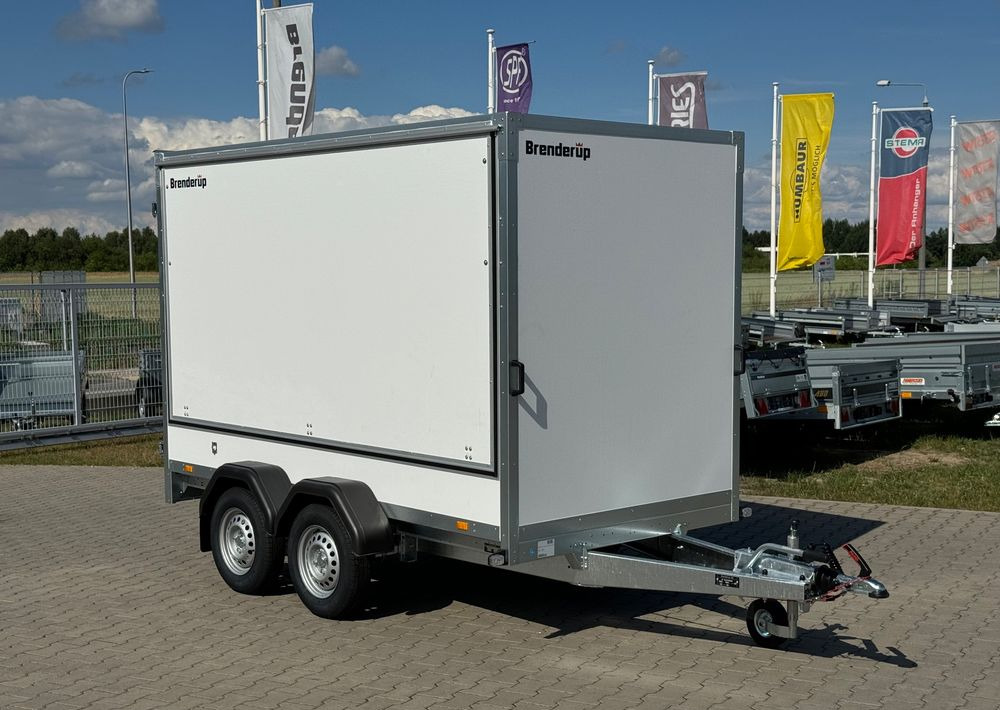 Brenderup Cargo CD300TB 300x155x185 cm 2000 kg drzwi + klapa - مقطورة صندوق مغلق: صورة 2 Brenderup Cargo CD300TB 300x155x185 cm 2000 kg drzwi + klapa - مقطورة صندوق مغلق: صورة 2
