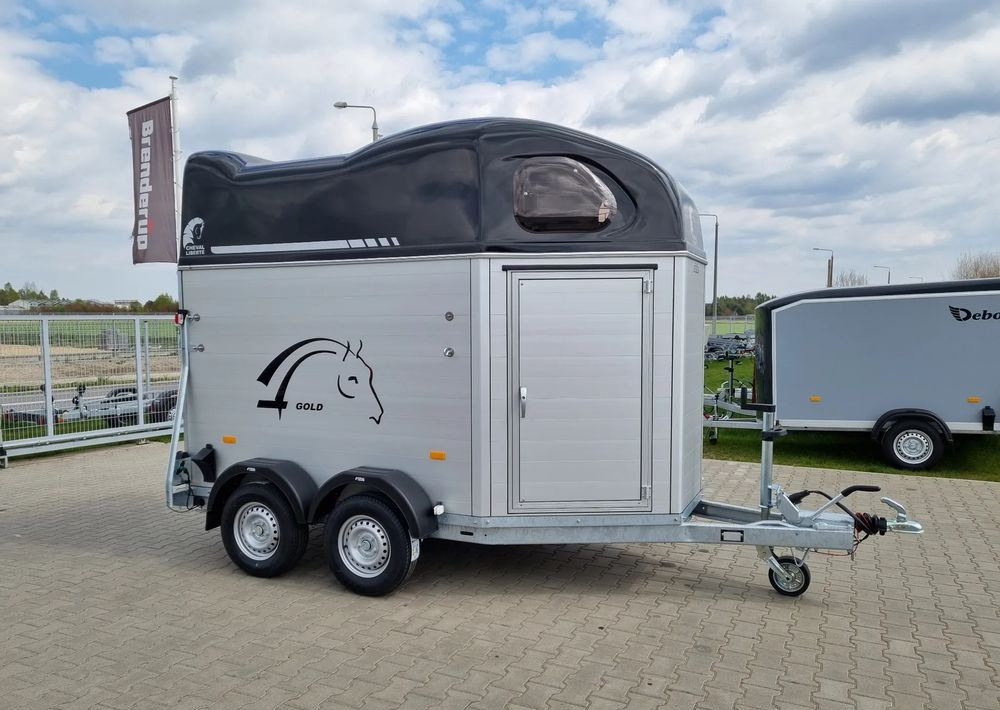 Cheval Liberte Gold First Alu + siodlarnia przyczepa dwukonna - مقطورة سيارة: صورة 1 Cheval Liberte Gold First Alu + siodlarnia przyczepa dwukonna - مقطورة سيارة: صورة 1