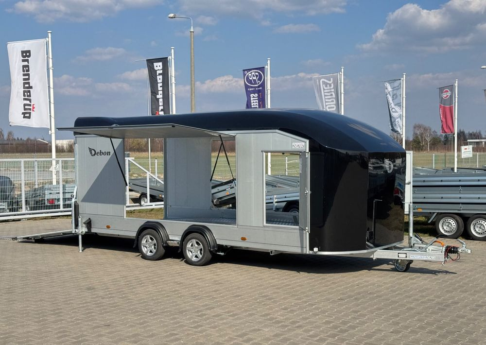 DEBON Debon C2000 - zamknięta przyczepa do przewozu aut, 550 x 215 cm, 3500kg, felgi ALU, wciągarka elektryczna - مقطورة شحن نقل السيارات: صورة 2 DEBON Debon C2000 - zamknięta przyczepa do przewozu aut, 550 x 215 cm, 3500kg, felgi ALU, wciągarka elektryczna - مقطورة شحن نقل السيارات: صورة 2