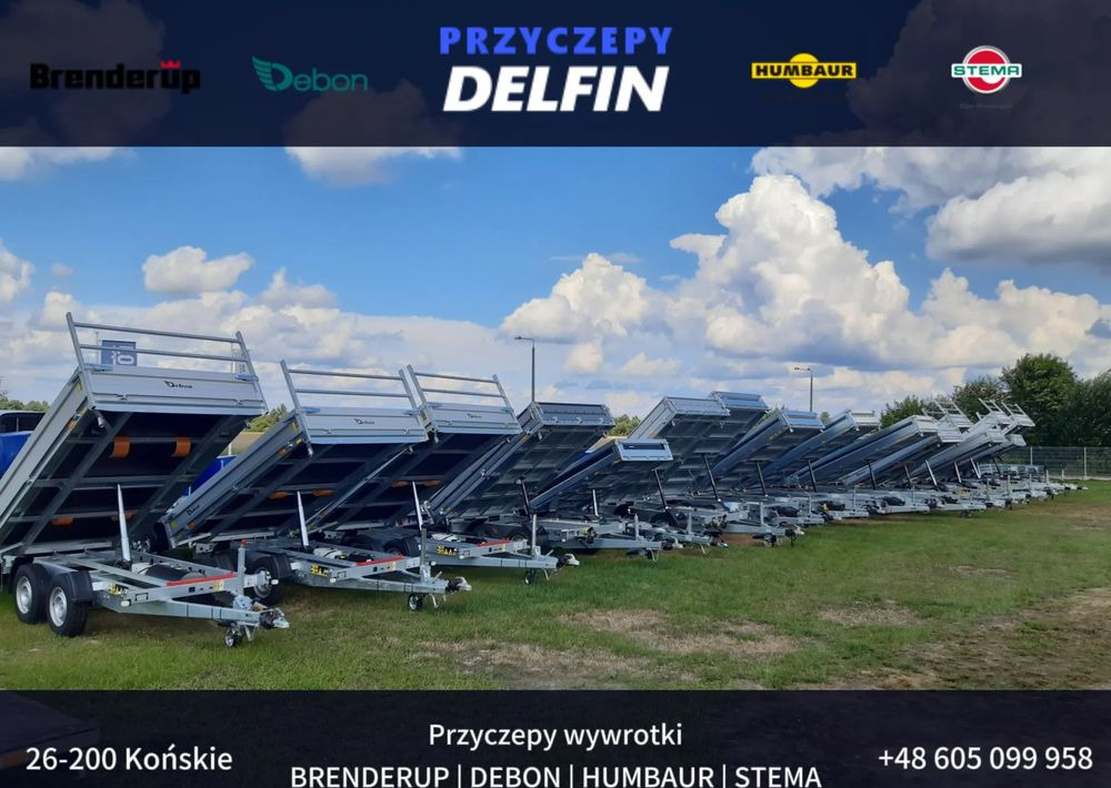 Debon PW 3.6 Electr. 360x180 cm 3.5T - مقطورة قلاب: صورة 3 Debon PW 3.6 Electr. 360x180 cm 3.5T - مقطورة قلاب: صورة 3