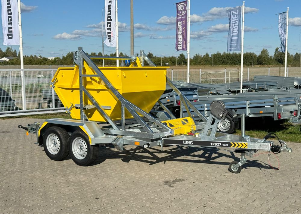 LORRIES TPB27-4925 do transportu bębna z kablem - مقطورة بكرة الكابل: صورة 1 LORRIES TPB27-4925 do transportu bębna z kablem - مقطورة بكرة الكابل: صورة 1