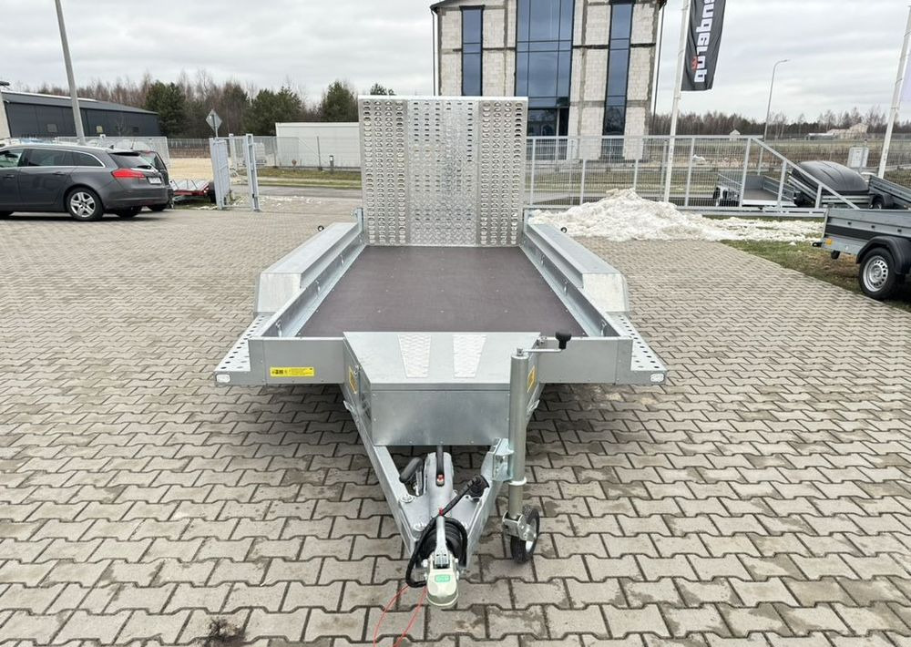 جديدة مقطورة لنقل المعدات Lorries TPM35-4017 402x175 cm DMC 3500kg przyczepa 3 osiowa pod koparkę budowlanka: صورة 13