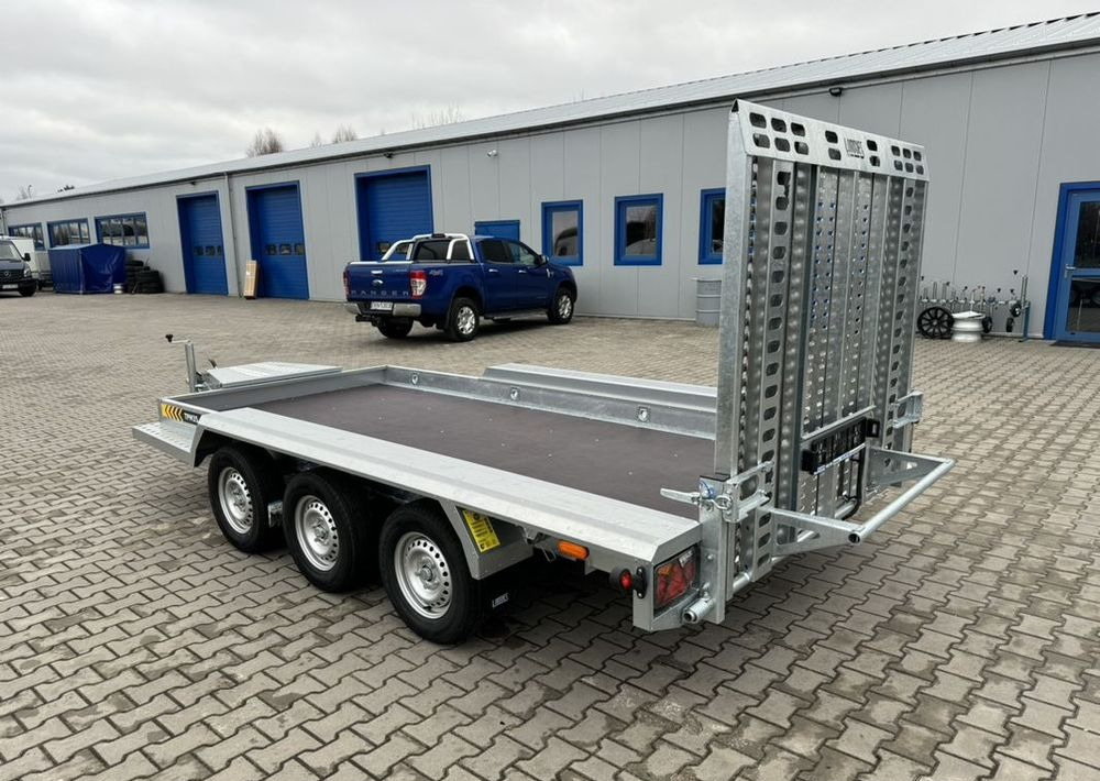 جديدة مقطورة لنقل المعدات Lorries TPM35-4017 402x175 cm DMC 3500kg przyczepa 3 osiowa pod koparkę budowlanka: صورة 6