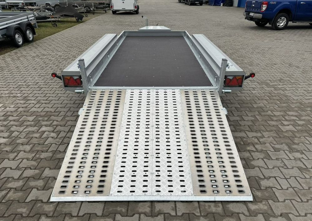 جديدة مقطورة لنقل المعدات Lorries TPM35-4017 402x175 cm DMC 3500kg przyczepa 3 osiowa pod koparkę budowlanka: صورة 17