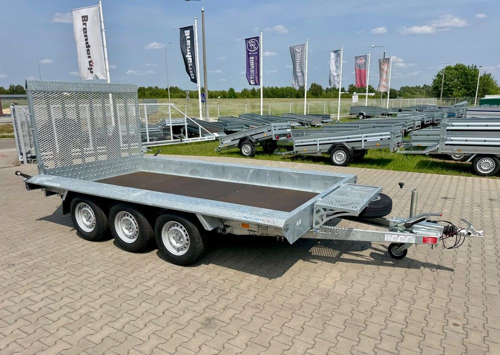NIEWIADÓW Niewiadów KN401835T - 400 x 185 cm | 2570kg ładowności | trap stalowy | 3-osiowa budowlanka - مقطورة لنقل المعدات: صورة 1 NIEWIADÓW Niewiadów KN401835T - 400 x 185 cm | 2570kg ładowności | trap stalowy | 3-osiowa budowlanka - مقطورة لنقل المعدات: صورة 1
