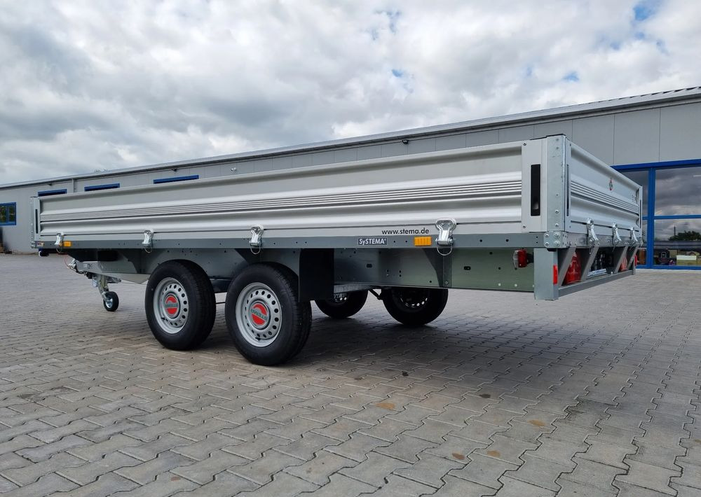 STEMA Stema SH O2 27-40-20.2 Przyczepa 401x203 cm 2,7T - مقطورات مسطحة: صورة 5 STEMA Stema SH O2 27-40-20.2 Przyczepa 401x203 cm 2,7T - مقطورات مسطحة: صورة 5