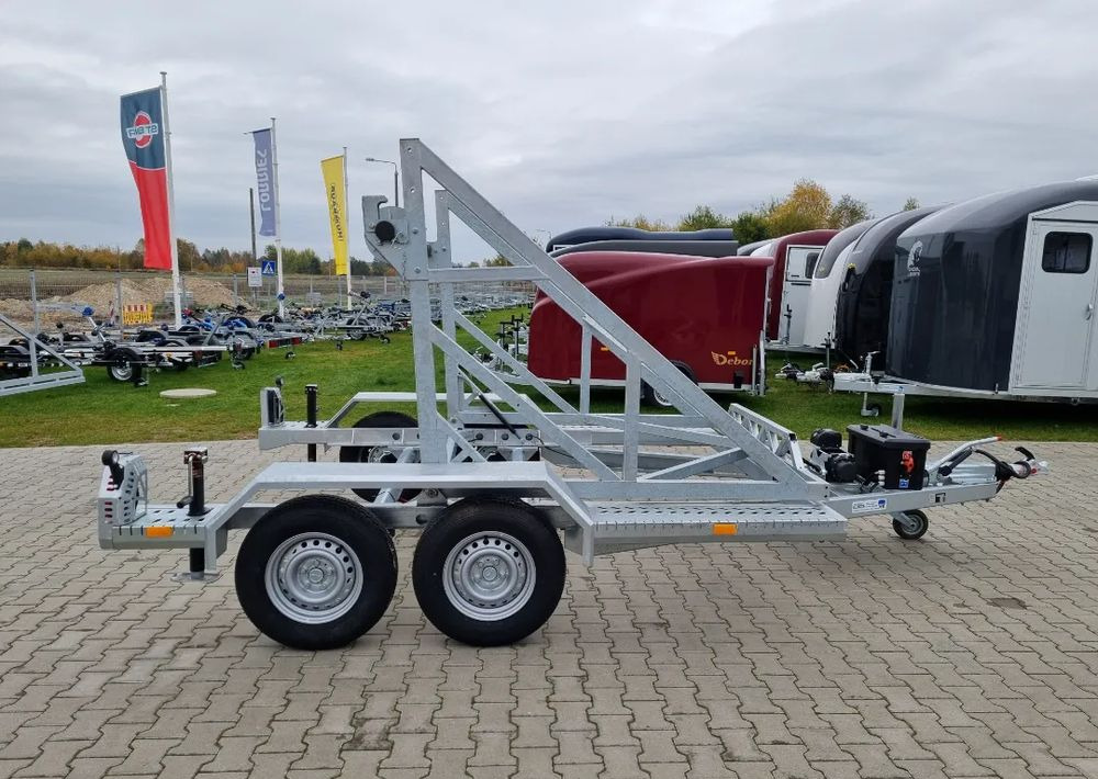 TA-NO DRUM 3500 PRO - cable trailer electric winch - مقطورة بكرة الكابل: صورة 2 TA-NO DRUM 3500 PRO - cable trailer electric winch - مقطورة بكرة الكابل: صورة 2
