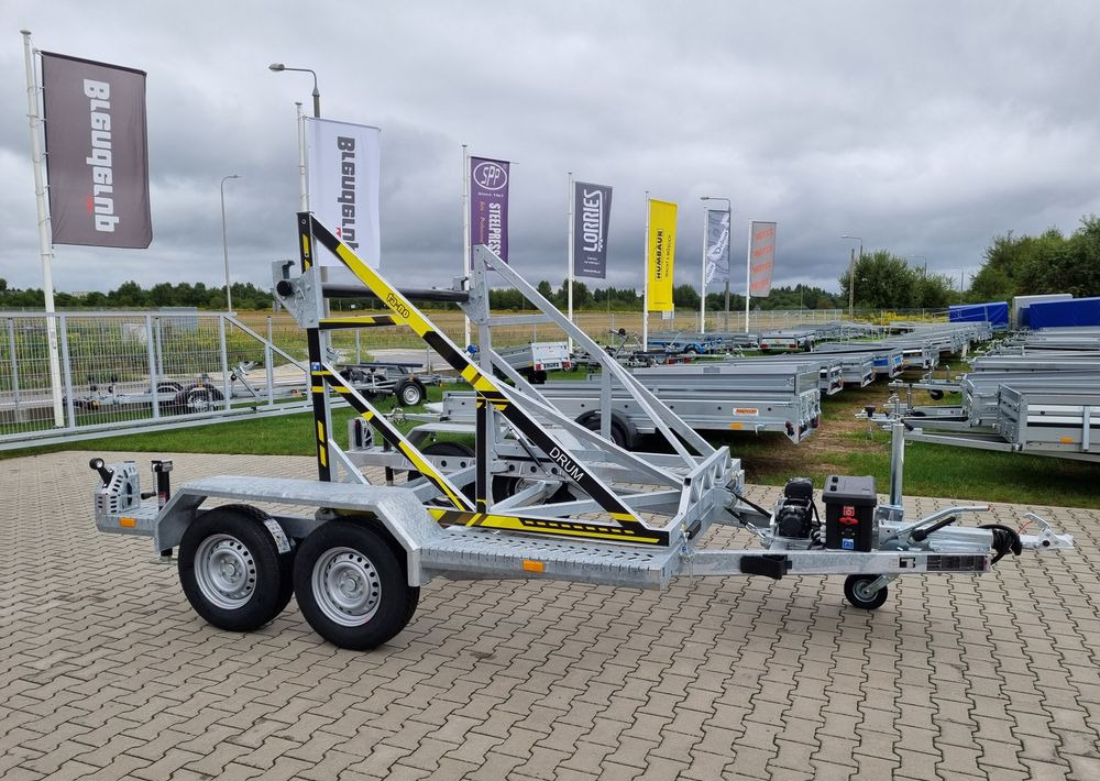 TA-NO DRUM 3500 PRO - cable trailer electric winch - مقطورة بكرة الكابل: صورة 1 TA-NO DRUM 3500 PRO - cable trailer electric winch - مقطورة بكرة الكابل: صورة 1