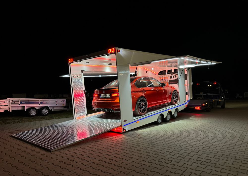 TA-NO TA-NO SPORT TRANSPORTER 60 PREMIUM | 600 x 230 cm | 3500 kg DMC - مقطورة شحن نقل السيارات: صورة 3 TA-NO TA-NO SPORT TRANSPORTER 60 PREMIUM | 600 x 230 cm | 3500 kg DMC - مقطورة شحن نقل السيارات: صورة 3