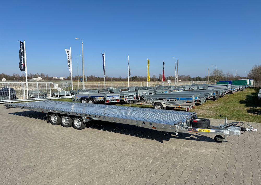 WIOLA Wiola L35G85 | 844x204 cm | 3500kg | wypełnienie blachą - مقطورة شحن نقل السيارات: صورة 1 WIOLA Wiola L35G85 | 844x204 cm | 3500kg | wypełnienie blachą - مقطورة شحن نقل السيارات: صورة 1