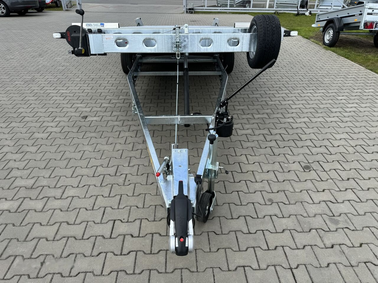 جديدة مقطورة شحن نقل السيارات Wiola L35G65P hydraulic lifting 650x216 cm 3.5T GVW for vans trucks: صورة 31