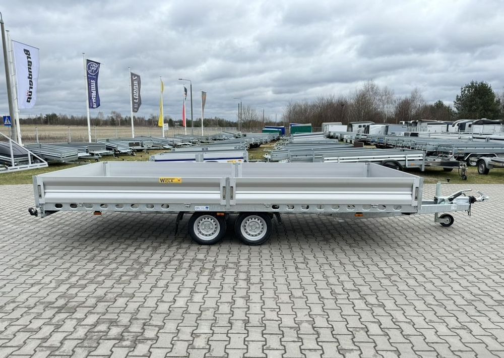 Wiola Multitrailer 3.5S | 500 x 210 cm | najazdy aluminiowe | burty aluminiowe - مقطورات مسطحة: صورة 4 Wiola Multitrailer 3.5S | 500 x 210 cm | najazdy aluminiowe | burty aluminiowe - مقطورات مسطحة: صورة 4