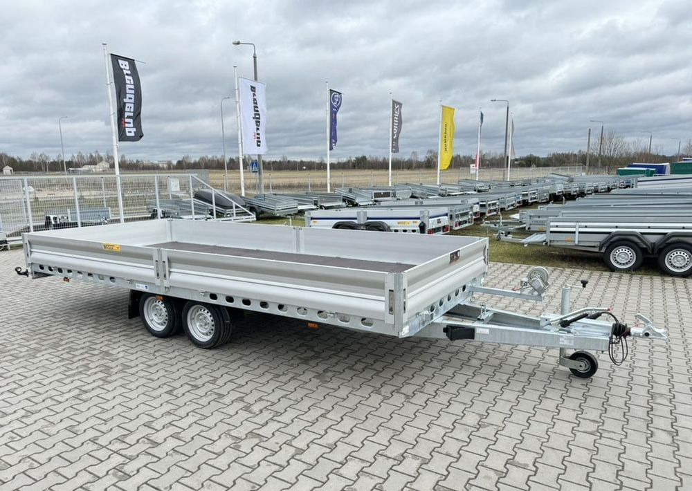 Wiola Multitrailer 3.5S | 500 x 210 cm | najazdy aluminiowe | burty aluminiowe - مقطورات مسطحة: صورة 1 Wiola Multitrailer 3.5S | 500 x 210 cm | najazdy aluminiowe | burty aluminiowe - مقطورات مسطحة: صورة 1