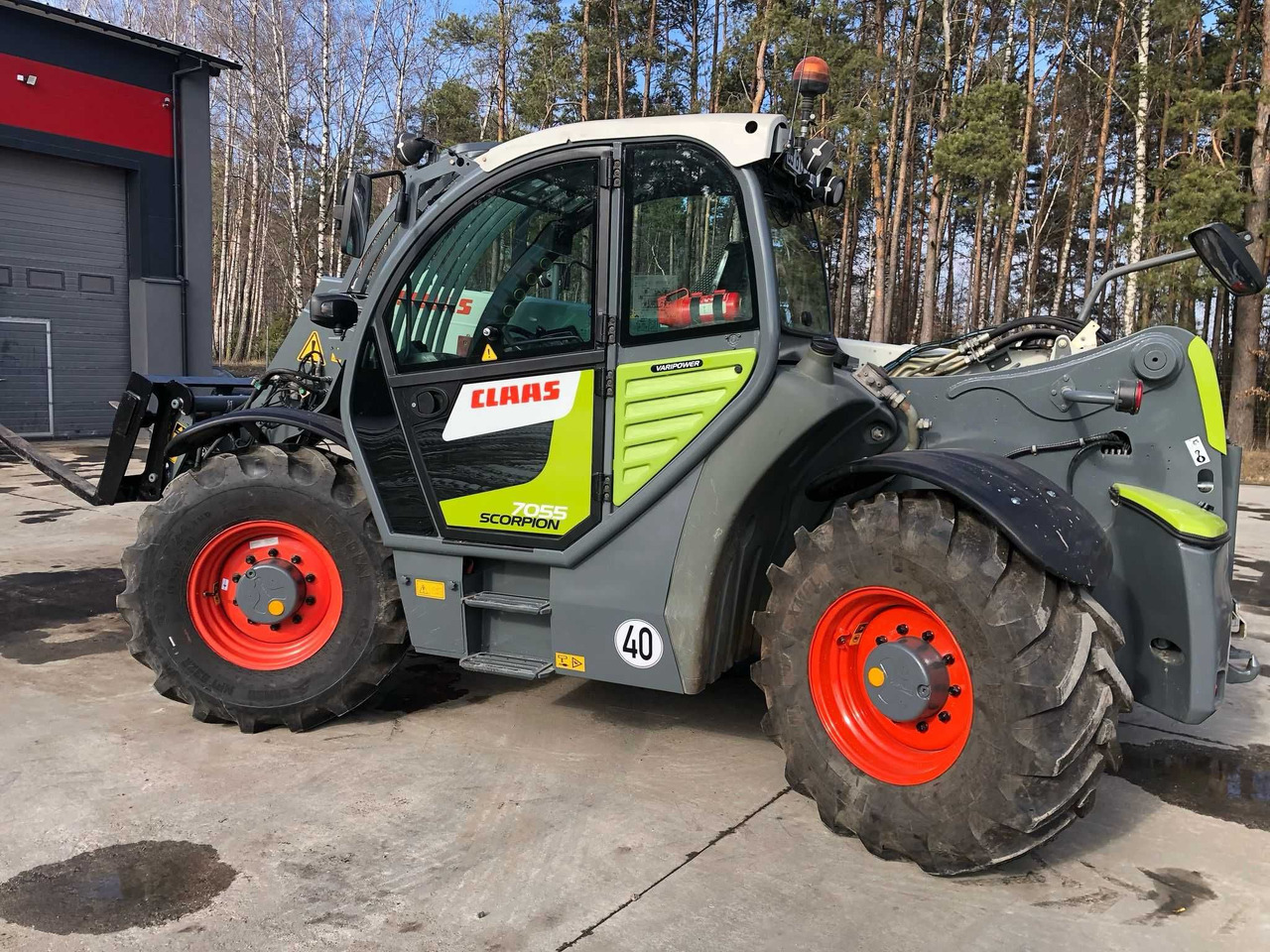 CLAAS SCORPION 7055 Varipower, Klima, Zaczep hydr,Centr smar,z Francji - رافعة تلسكوبية: صورة 2 CLAAS SCORPION 7055 Varipower, Klima, Zaczep hydr,Centr smar,z Francji - رافعة تلسكوبية: صورة 2