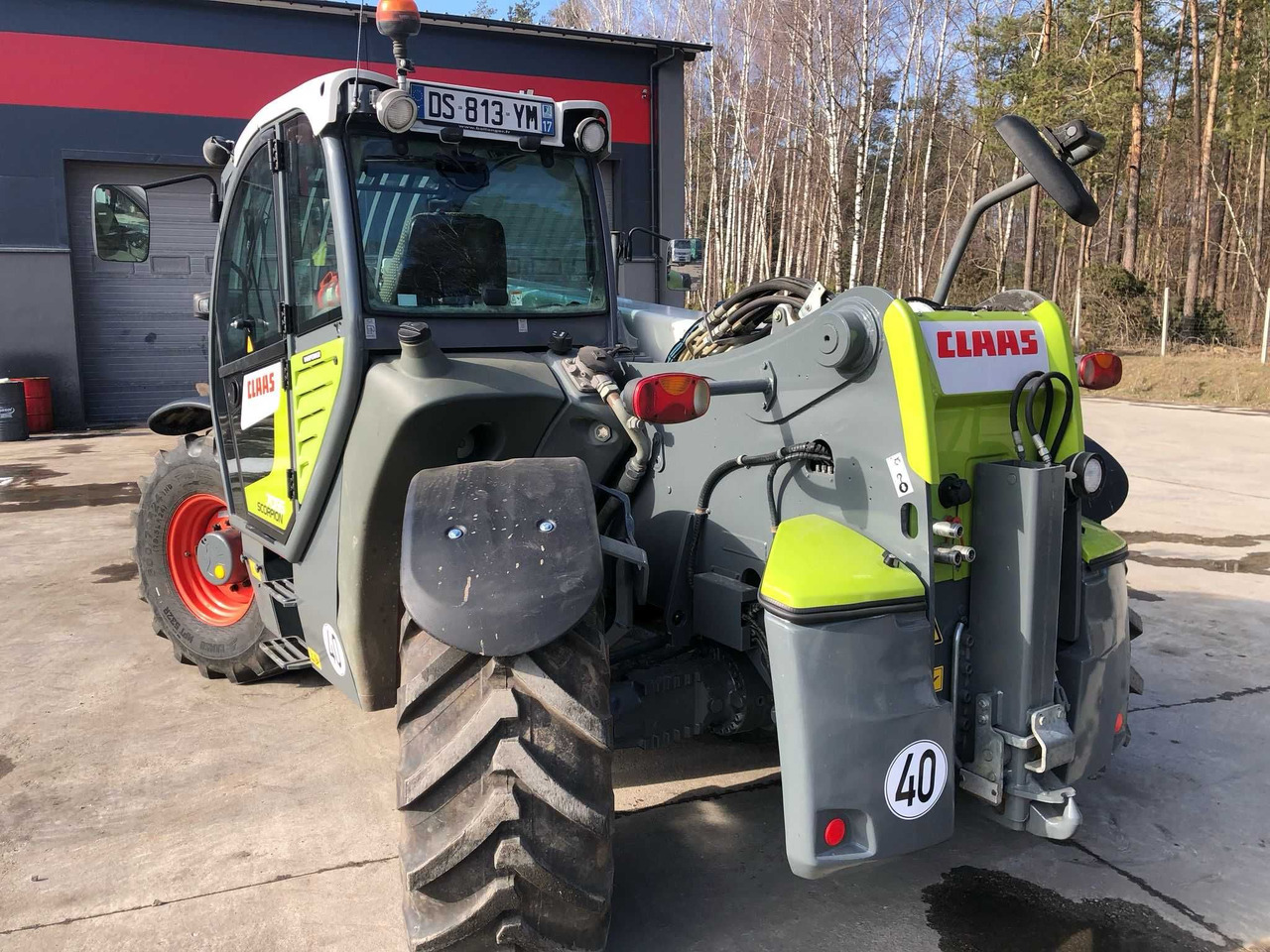 CLAAS SCORPION 7055 Varipower, Klima, Zaczep hydr,Centr smar,z Francji - رافعة تلسكوبية: صورة 5 CLAAS SCORPION 7055 Varipower, Klima, Zaczep hydr,Centr smar,z Francji - رافعة تلسكوبية: صورة 5