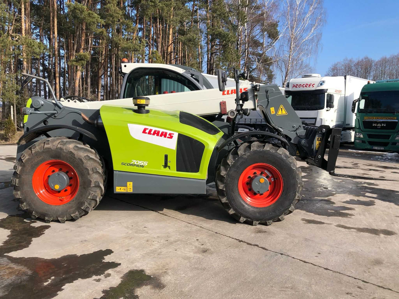 CLAAS SCORPION 7055 Varipower, Klima, Zaczep hydr,Centr smar,z Francji - رافعة تلسكوبية: صورة 4 CLAAS SCORPION 7055 Varipower, Klima, Zaczep hydr,Centr smar,z Francji - رافعة تلسكوبية: صورة 4