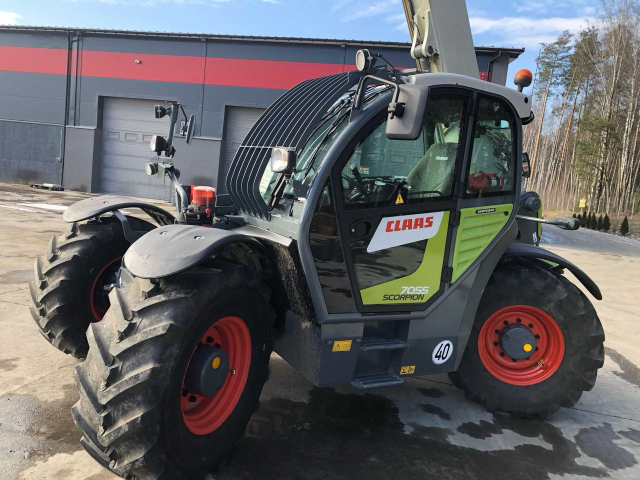 CLAAS SCORPION 7055 Varipower, Klima, Zaczep hydr,Centr smar,z Francji - رافعة تلسكوبية: صورة 1 CLAAS SCORPION 7055 Varipower, Klima, Zaczep hydr,Centr smar,z Francji - رافعة تلسكوبية: صورة 1