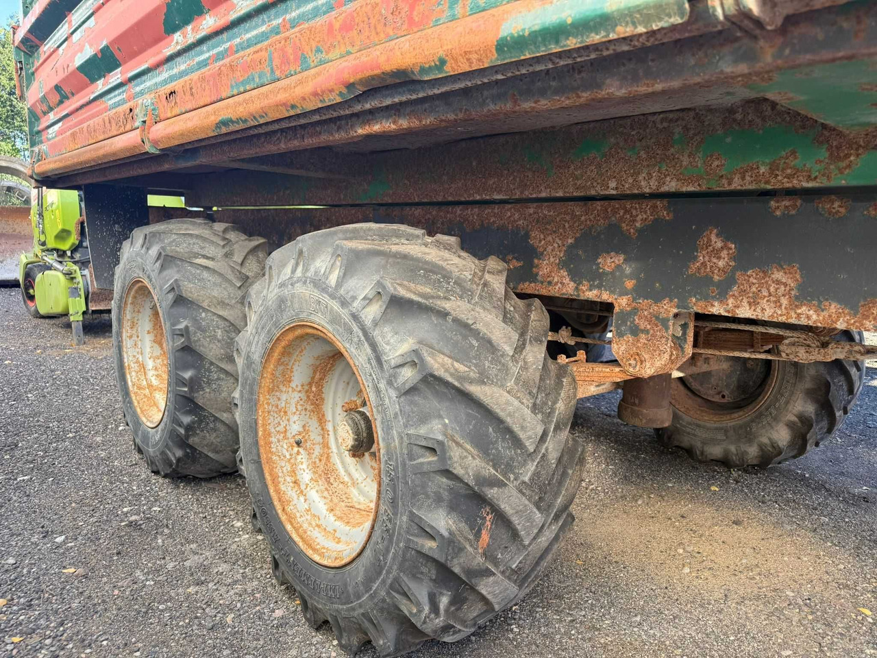 Przyczepa tandem wywrotka 3-stronna ,resory , Reisch , DMC 8 t.,1999 r - المقطورة الزراعية: صورة 5 Przyczepa tandem wywrotka 3-stronna ,resory , Reisch , DMC 8 t.,1999 r - المقطورة الزراعية: صورة 5