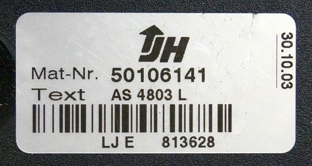 Jungheinrich 50106141 | Stuur regeling steering Controller AS4803 L for ETV214 - وحدة تحكم الكتروني - معدات المناولة: صورة 3 Jungheinrich 50106141 | Stuur regeling steering Controller AS4803 L for ETV214 - وحدة تحكم الكتروني - معدات المناولة: صورة 3