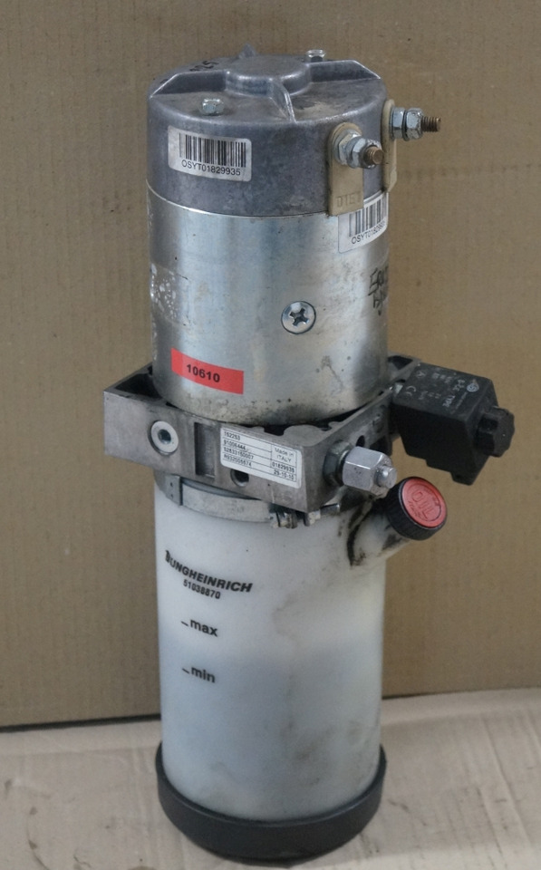 Jungheinrich 51006444 | Lifting motor with tank 24V 2,2KW 120A 2600 min-1 ISKRA - مضخة هيدروليكية - معدات المناولة: صورة 1 Jungheinrich 51006444 | Lifting motor with tank 24V 2,2KW 120A 2600 min-1 ISKRA - مضخة هيدروليكية - معدات المناولة: صورة 1