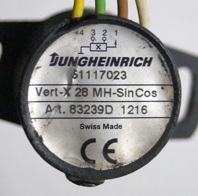 Jungheinrich 51117023 | Sinus Cosinus sensor steering - جهاز استشعار - معدات المناولة: صورة 4 Jungheinrich 51117023 | Sinus Cosinus sensor steering - جهاز استشعار - معدات المناولة: صورة 4