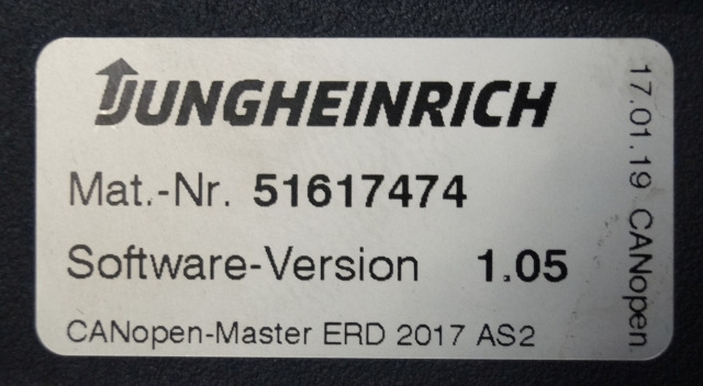 Jungheinrich 51226801 | Rij/hef/stuur regeling drive/lift/steering controller A - وحدة تحكم الكتروني - معدات المناولة: صورة 3 Jungheinrich 51226801 | Rij/hef/stuur regeling drive/lift/steering controller A - وحدة تحكم الكتروني - معدات المناولة: صورة 3
