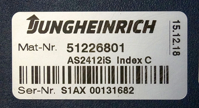Jungheinrich 51226801 | Rij/hef/stuur regeling drive/lift/steering controller A - وحدة تحكم الكتروني - معدات المناولة: صورة 2 Jungheinrich 51226801 | Rij/hef/stuur regeling drive/lift/steering controller A - وحدة تحكم الكتروني - معدات المناولة: صورة 2