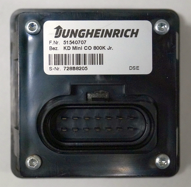 Jungheinrich 51540707 | Display KD mini Co 800K Jr. sn. 728B8205 - لوحة القيادة - معدات المناولة: صورة 2 Jungheinrich 51540707 | Display KD mini Co 800K Jr. sn. 728B8205 - لوحة القيادة - معدات المناولة: صورة 2