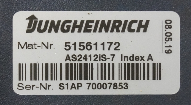 Jungheinrich 51561172 | Rij/hef/stuur regeling drive/lift/steering controller A - وحدة تحكم الكتروني - معدات المناولة: صورة 2 Jungheinrich 51561172 | Rij/hef/stuur regeling drive/lift/steering controller A - وحدة تحكم الكتروني - معدات المناولة: صورة 2