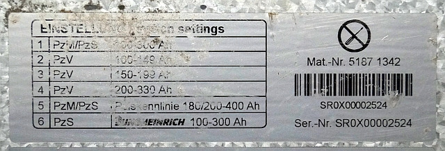 Jungheinrich 51871342 | build in charger 24V/30A 100-300Ah sn. SR0X0002524 - النظام الكهربائي - معدات المناولة: صورة 5 Jungheinrich 51871342 | build in charger 24V/30A 100-300Ah sn. SR0X0002524 - النظام الكهربائي - معدات المناولة: صورة 5
