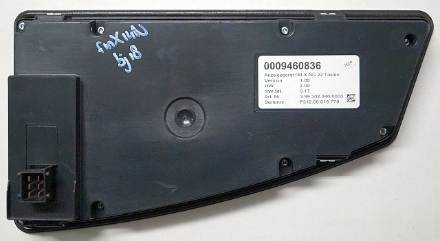Still 0009460836 | Display V1.05 HW 2.00 Sw. 0.17 from Still FMX14N year 2018 - لوحة القيادة - معدات المناولة: صورة 2 Still 0009460836 | Display V1.05 HW 2.00 Sw. 0.17 from Still FMX14N year 2018 - لوحة القيادة - معدات المناولة: صورة 2